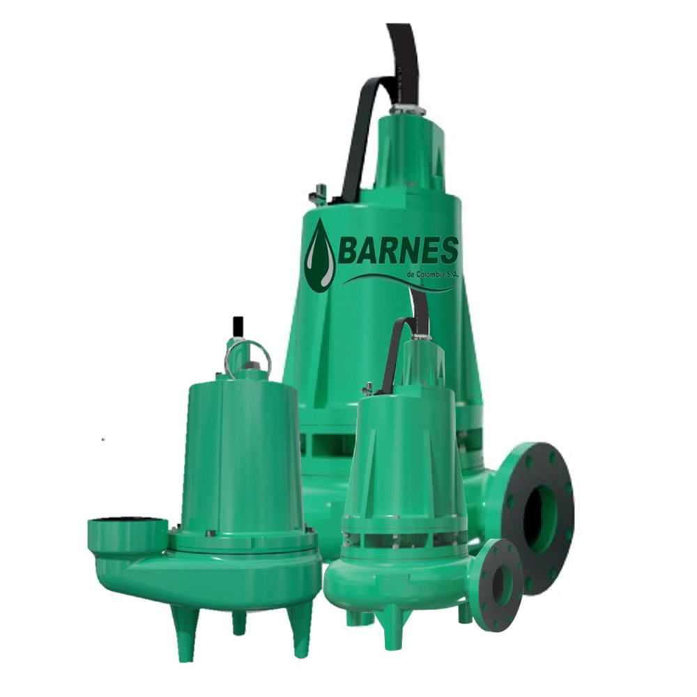 BOMBA DE AGUAS RESIDUALES BARNES - NE