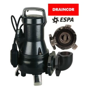 BOMBA SUMERGIBLE TRITURADORA DRAINCOR 200