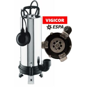BOMBA SUMERGIBLE CON TRITURADOR VIGICOR
